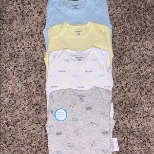 Set of 4 long sleeve Onesies